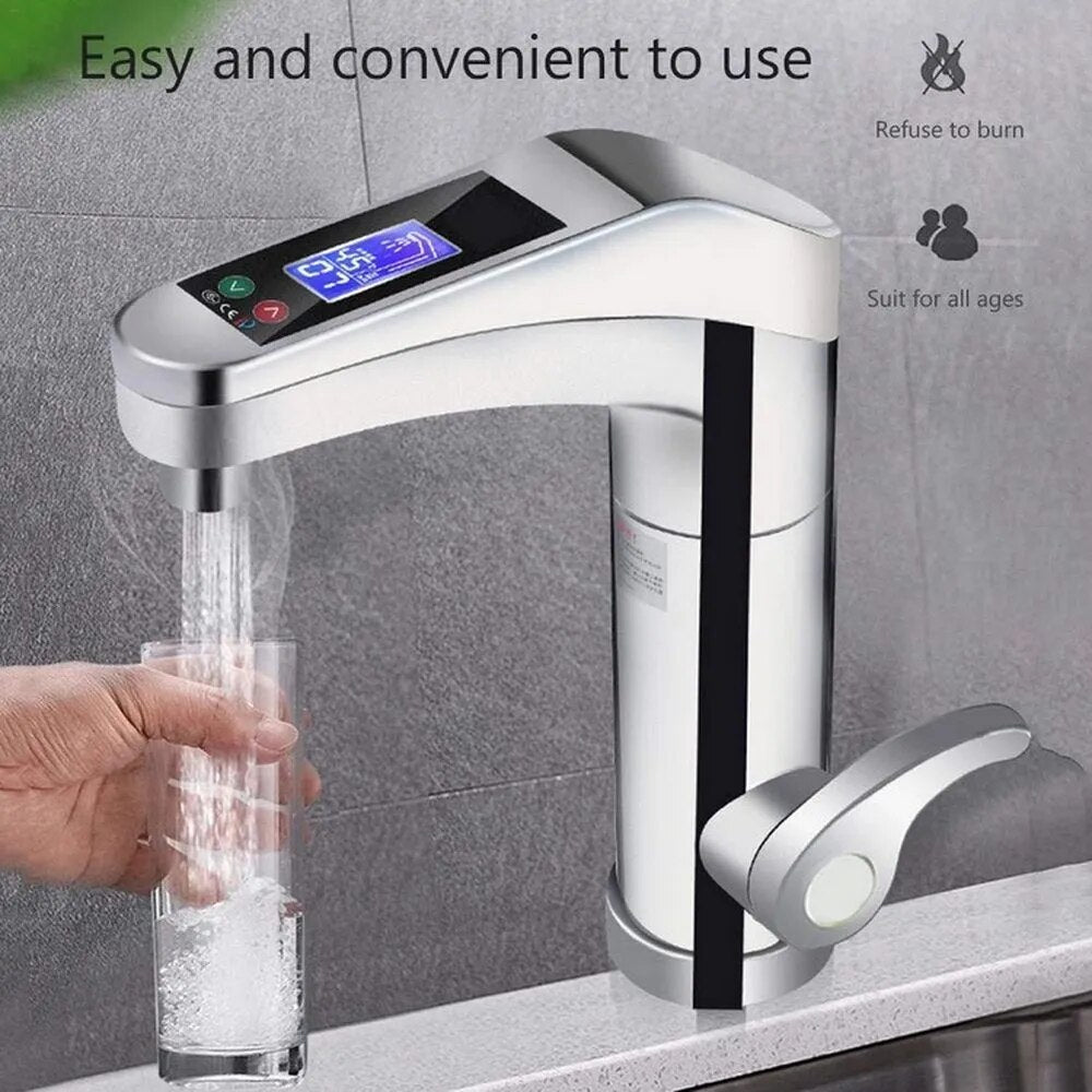 Instant Heat Tap Pro | Smart Touch LCD 220V