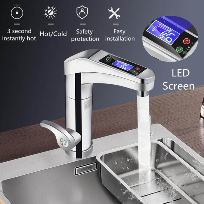 Instant Heat Tap Pro | Smart Touch LCD 220V