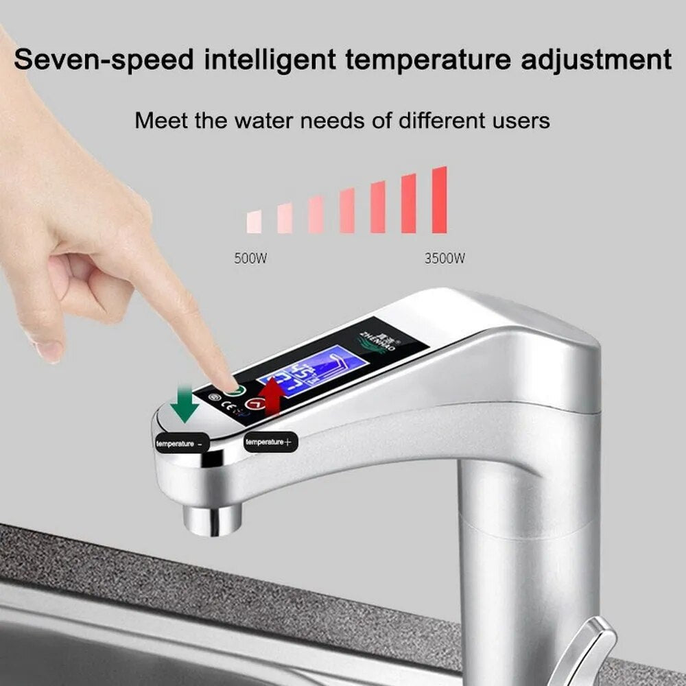 Instant Heat Tap Pro | Smart Touch LCD 220V