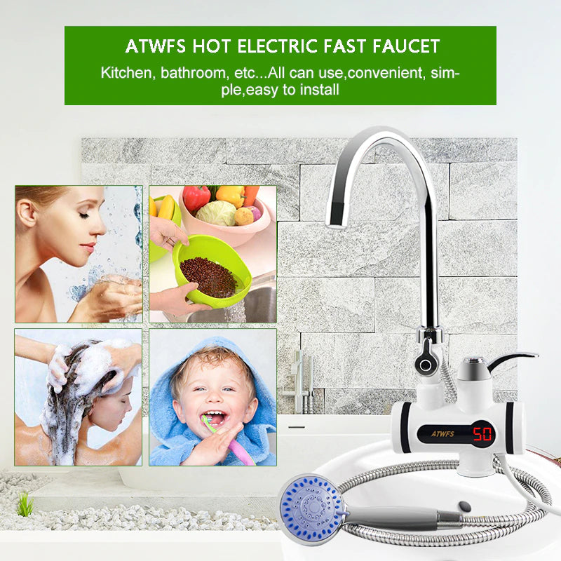 Hot/Cold Instant Tap & Shower