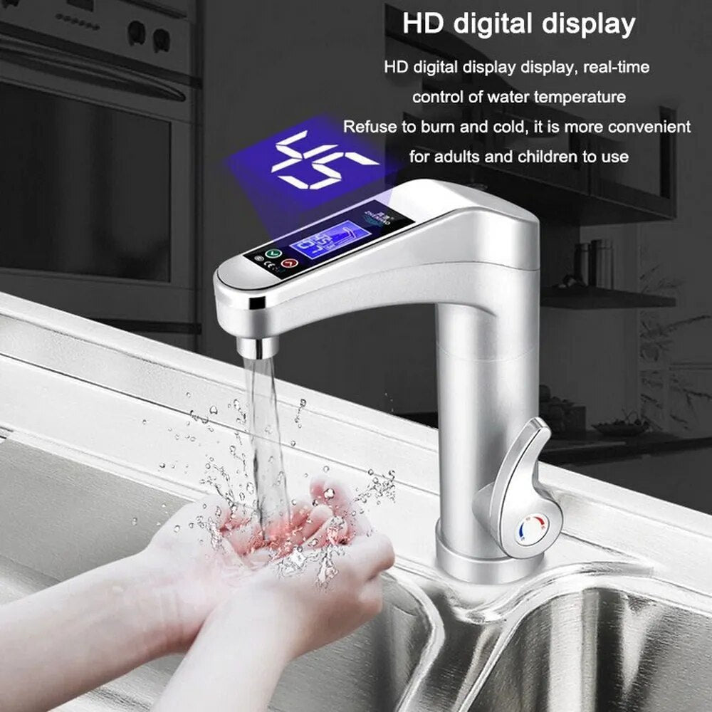 Instant Heat Tap Pro | Smart Touch LCD 220V